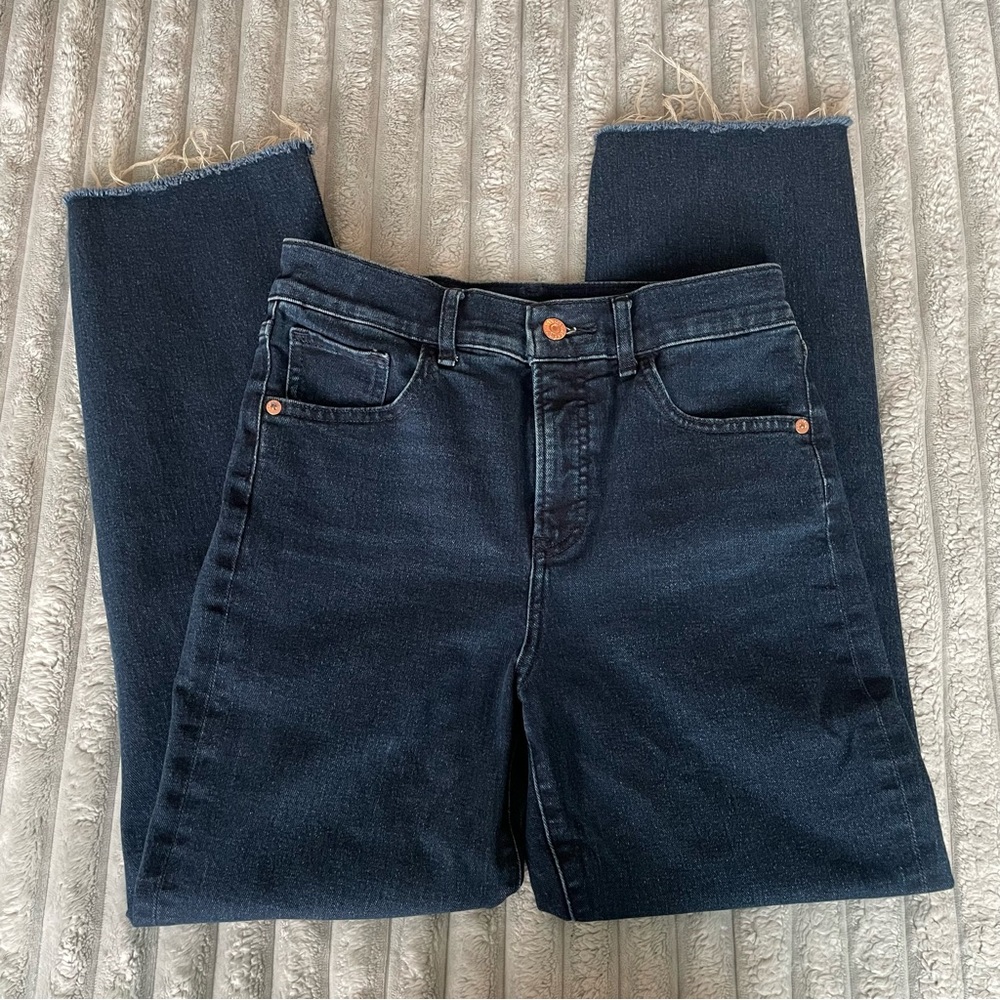Express Straight Ankle Jeans